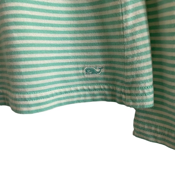 VINEYARD VINES STRIPED LONG SLEEVE PIMA COTTON TOP - Picture 5 of 6